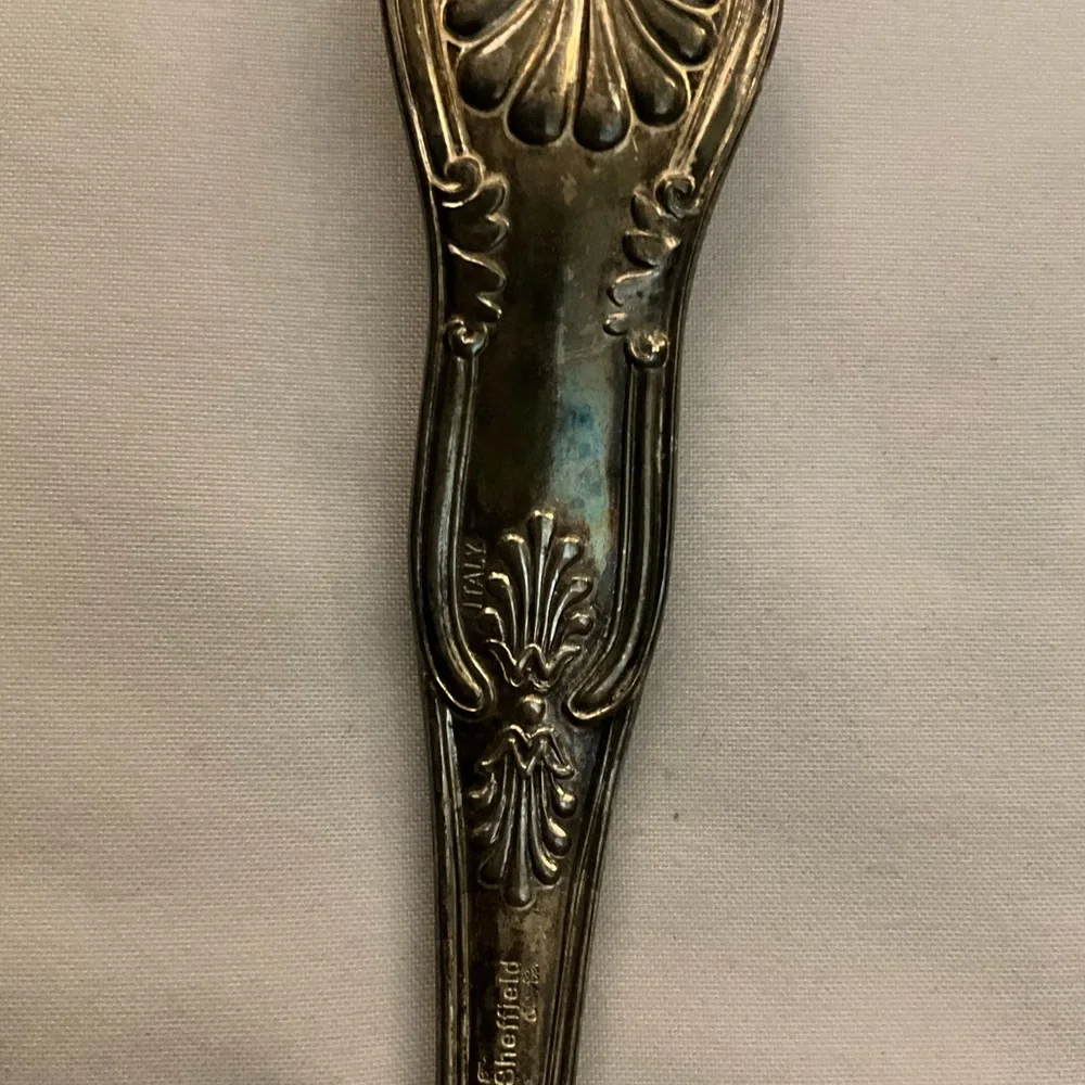 Vintage Sheffield Silver Plate Ladle